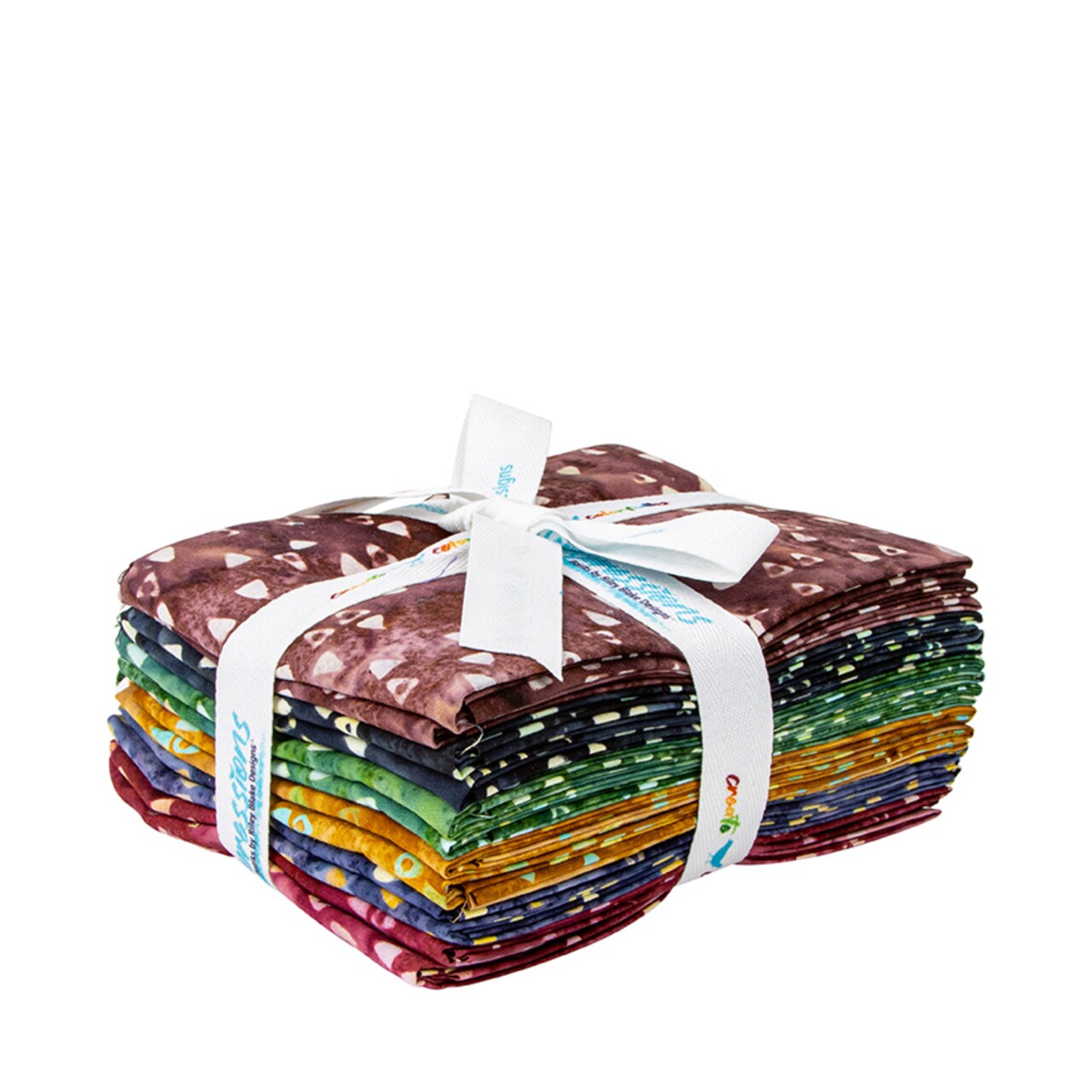 Expressions Batiks Fat Quarter Bundle in Express Yourself! Ombre A by Riley Blake Designs for Riley Blake (FQ-23028A-12)